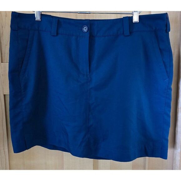 Nike Golf Tour Performance Dri-Fit Navy Skort With Pockets athletic hiking shop - Picture 1 of 10